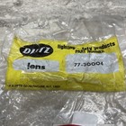 Dietz 77-300 77-30004 Round Red Lexan Lens  4-1 4    Outside Diameter  New