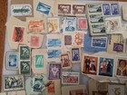 Vintage Bulgaria   Eastern Bloc Stamp Collection Lot - On Paper 1925-1968