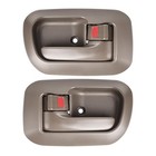 2pcs Interior Door Handle Inside Front Left Right Driver Passenger Side 