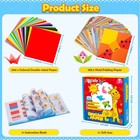 Origami Paper Set  308pcs Kids Craft Kit With Instructional Book For Girls Age