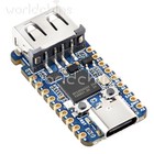 Type-c Rp2350 Mini Raspberry Pi Development Board Onboard Usb-a Expansion Port