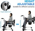Acekool Dh01118 8 b Electric Patient Lift Transfer Chair  Potty New-open Box