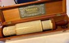 Antique 1921 Stanley Fuller Cylindrical Slide Rule Calculator England Made W box