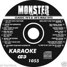   Karaoke Monster Hits Cd g Classic 70 s   80 s Male Hits  1055
