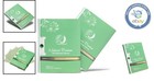 200-count Green Tea Oil Blotting Papers - 10cm For Instant Shine Control