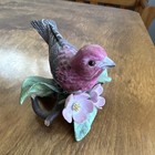 Lenox Purple Finch Porcelain Figurine 1991 Bird Finche Collectible Decor