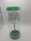 Holiday Wine Glass Winterberrie Lane Merry With Confetti Set Of 2 New In Box