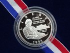 1993-s Bill Of Rights Commemorative Half Dollar Proof 50c 90  Silver Us Coin