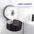 Toilet Paper Holder Wall Mount  Commercial Toilet Paper Dispenser - 9  Jumbo    