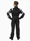 Simpson Racing Ly22371 Legend Ii  sfi-1  Racing Suit - Youth Large - Black black