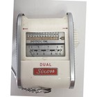 Vintage Gossen Dual Sixon Light Meter With Green Leather Case And Chain