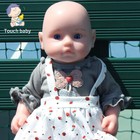 16inch Hand-painted Reborn Baby Doll Girl Big Eyes 4 Ib Diy Gift Full Silicone