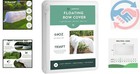 Lightweight 7x25 Ft Floating Row Cover - Essential Frost Protection For Plants