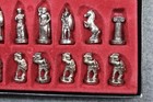 Manopoulos Metal Chess Piece Set 1 25  Chessmen  Made In Greece