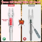 6pcs X Lighted Nocks For Arrows With  204  233  244  246 Inside Diameter With   