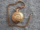 Vtg 80th Anniversary Camel Cigarettes  pocket Watch    Kg c Gold Camel Ornament