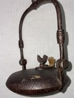 Cast Iron Hanging Miner   s Lamp
