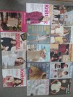 Lot Of 14 Magazines   Booklets 5 Leisure Arts Vintage  Knitting  Needlework Knit