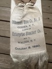 1890 Dikeman Hose Co Goshen New York Enterprise Steamer Co Walden Ny Ribbon