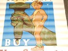 Vintage Wwi World War 1 Save Your Child Saving Stamps Poster