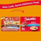 Hartz Delectables Bisque Lickable Wet Cat Treats Variety Pack  30 Count