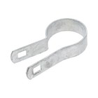 Tension Bands With Bolts   Nuts For Chain Link Fence  1-5 8   10 Pk
