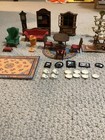 Playmobile Victorian Mansion 7411   Patio   Numerous Rooms  People  Accessories 