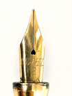 Antique 1920s Wahl 14 Kt Gold Nib Fountain Pen In Grecian Key Pattern