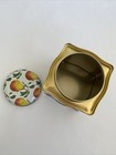 Small Square Tin Box With Lid Pear Fruit Craft Storage China 4 5 x 4 