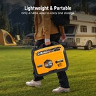 3800 Watt Portable Inverter Generator Gasoline Powered Super Quiet For Travel