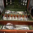 Vintage 73 Pc  1847 Rogers Bros Eternally  Yours Flatware Silverware Set W  Box