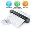 Plustek Mobile Scanner S410 Plus - Portable Sheet-fed Document Scanner - For    