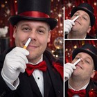 Vanishing Cigarette Up Nose Illusion - Easy To Do - Self Working Magic Trick