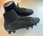 New Nike Hypervenom Phelon 3 Df Fg Black Soccer Cleats Men s Size 6 917764-001