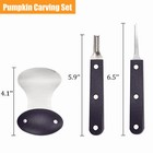 Pumpkin Carving Kit Tool Stainless Steel Knife Set For Halloween Jack-o-lanterns