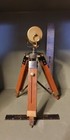 Nautical Design Antique Brass Spyglass Telescope With Wooden Tripod Marine Scope