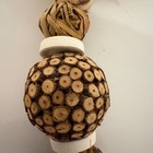 Rustic Natural Hanging Bird Toy Cockatiels Conures Budgies Small Medium Parrots