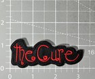 The Cure Band Patch 80s Post Punk Alt Rock Pop Embroidered Iron On 1 25x3 25 