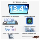 2026 Pockam P13 Android 16 Tablet 13 4 Inch Tablet 48gb 128gb 12000mah Octa Core