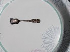 Antique Or Vintage Silver Hildesheimer Rose Salt Shovel Spoon