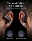 Soundcore Aerofit 2 Pro By Anker Open Ear Earbuds Active Standard  Black