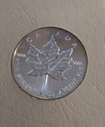 1992 Canada 5 Dollars Silver Maple Leaf Coin 1 Oz Fine Silver
