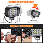 2x 4  800w Led Work Light Bar Spot Flood Pods Offroad Driving Truck 4wd Fog Lamp