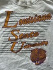 90s Vintage Lsu Tigers Heather Gray T Shirt Size L