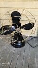 Vintage Robbins   Myers Fan  Tilt Oscillating Brass Cage 18  Tall