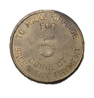 Non-local  Az Trade Token  Arizona State Tax Commission To Make Change For 5 