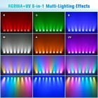 Waterproof Rechargeable Stage Par Light Wireless 4led Rgbwa Uv Uplights Dj Dmx