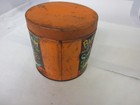 Vintage Advertising Empty  Buckingham Round Canister Tobacco Tin  952-a