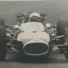 Vintage Car Racing Photo Photograph - Driver Jack Brabham 