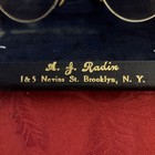 1930s Auth Shuron Gold-filled Ful-vue Spectacles Brooklyn New York Optician Case